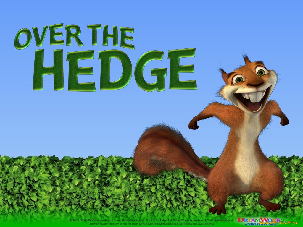 , over, the, hedge